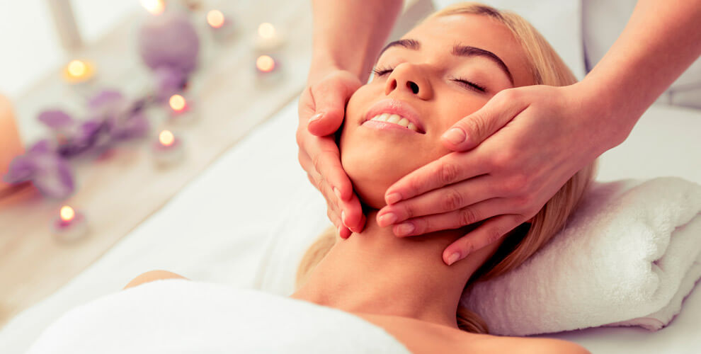 Full body bizarre facial massage images
